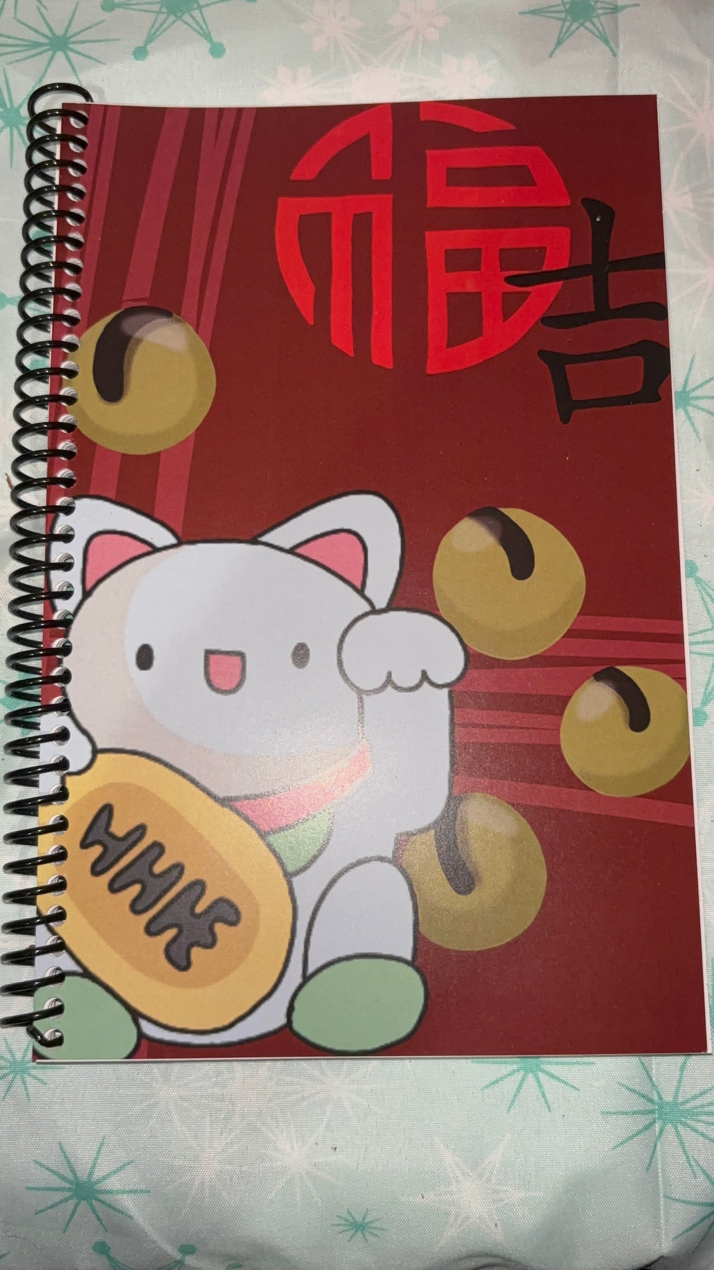 Lucky Cat Notebook