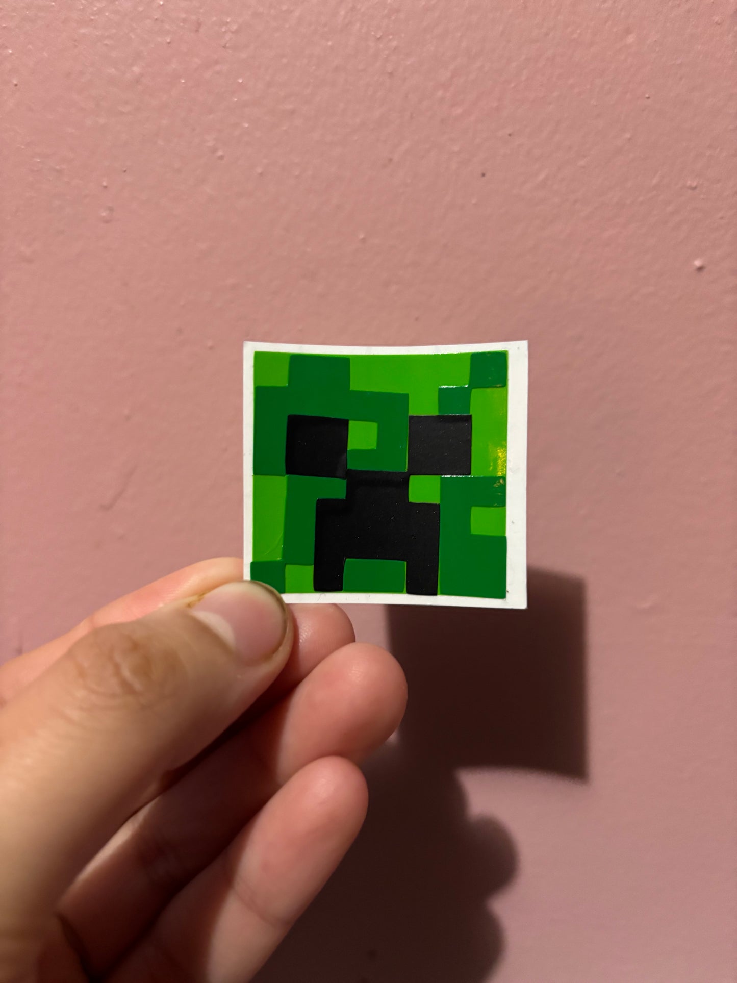 Minecraft Creeper Vinyl Sheet (Small Vinyl)