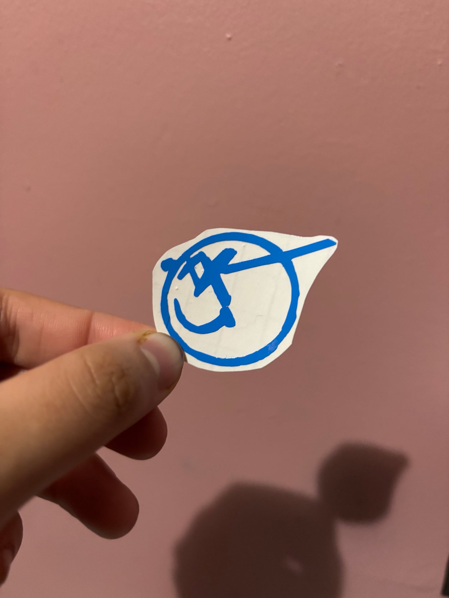 Smiley Face Vinyl Sheet (Small Vinyl)