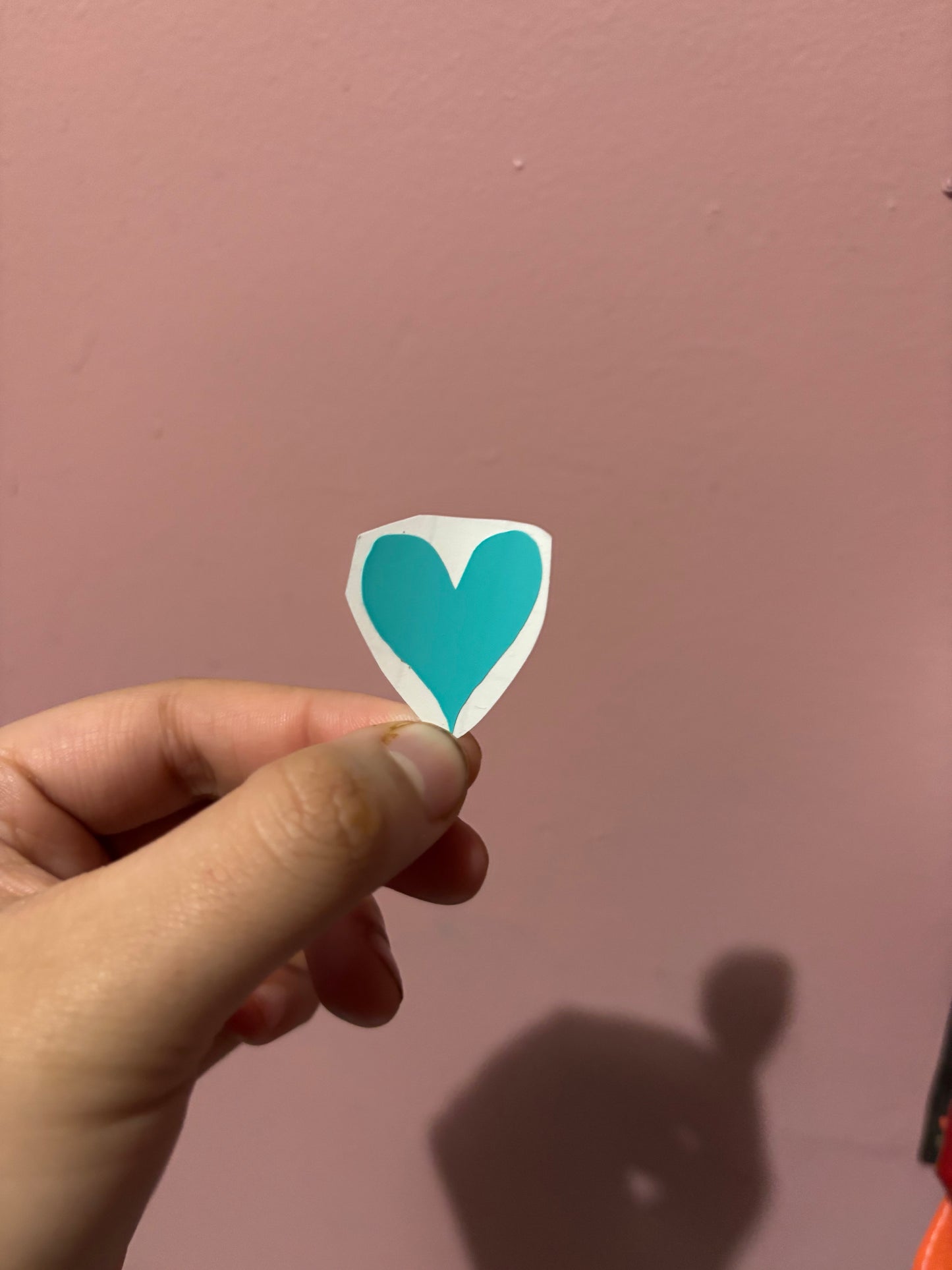 Blue Heart Vinyl Sheet (Small Vinyl)