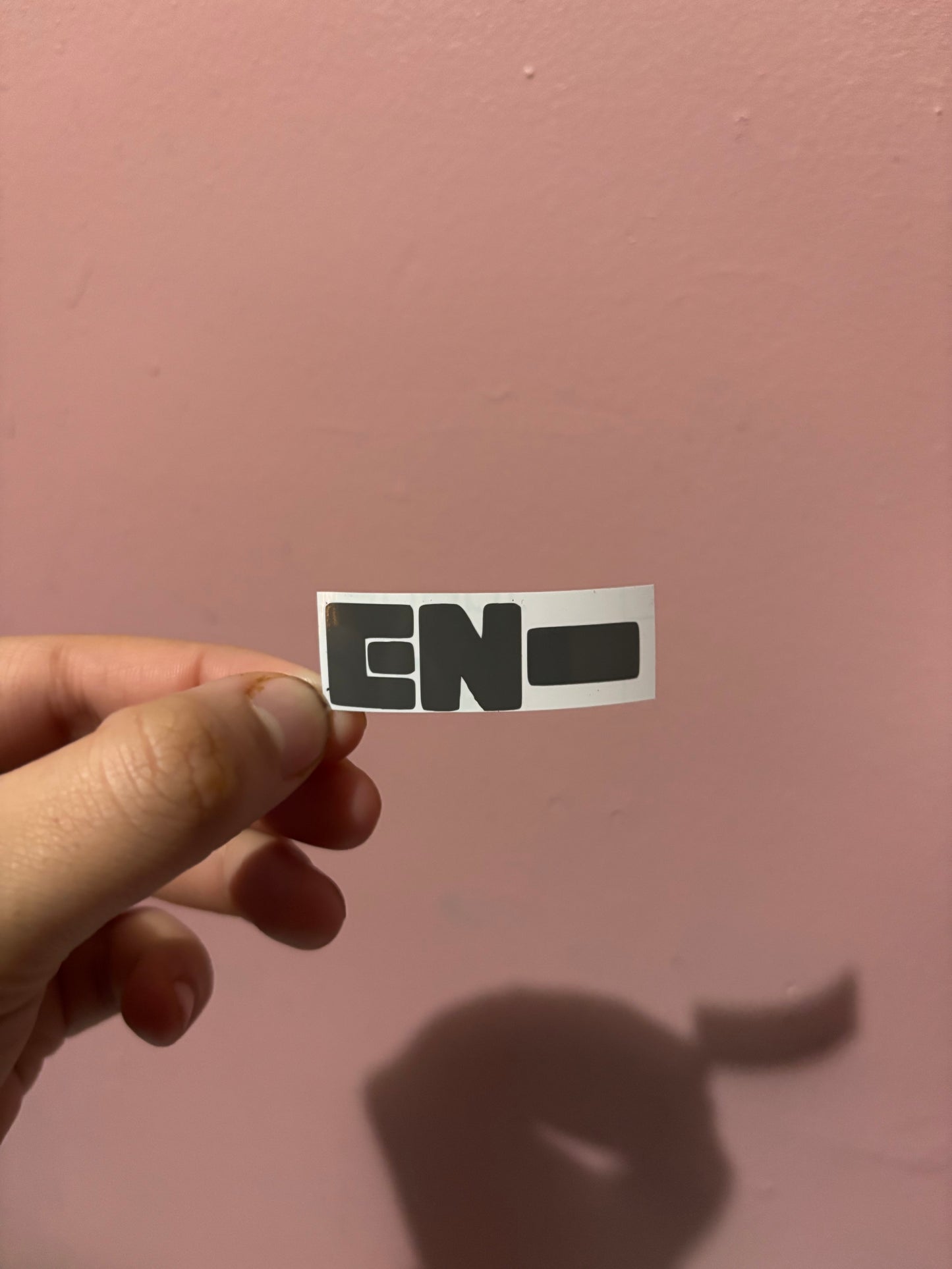 Enhypen KPOP Logo Vinyl Sheet (Small Vinyl)