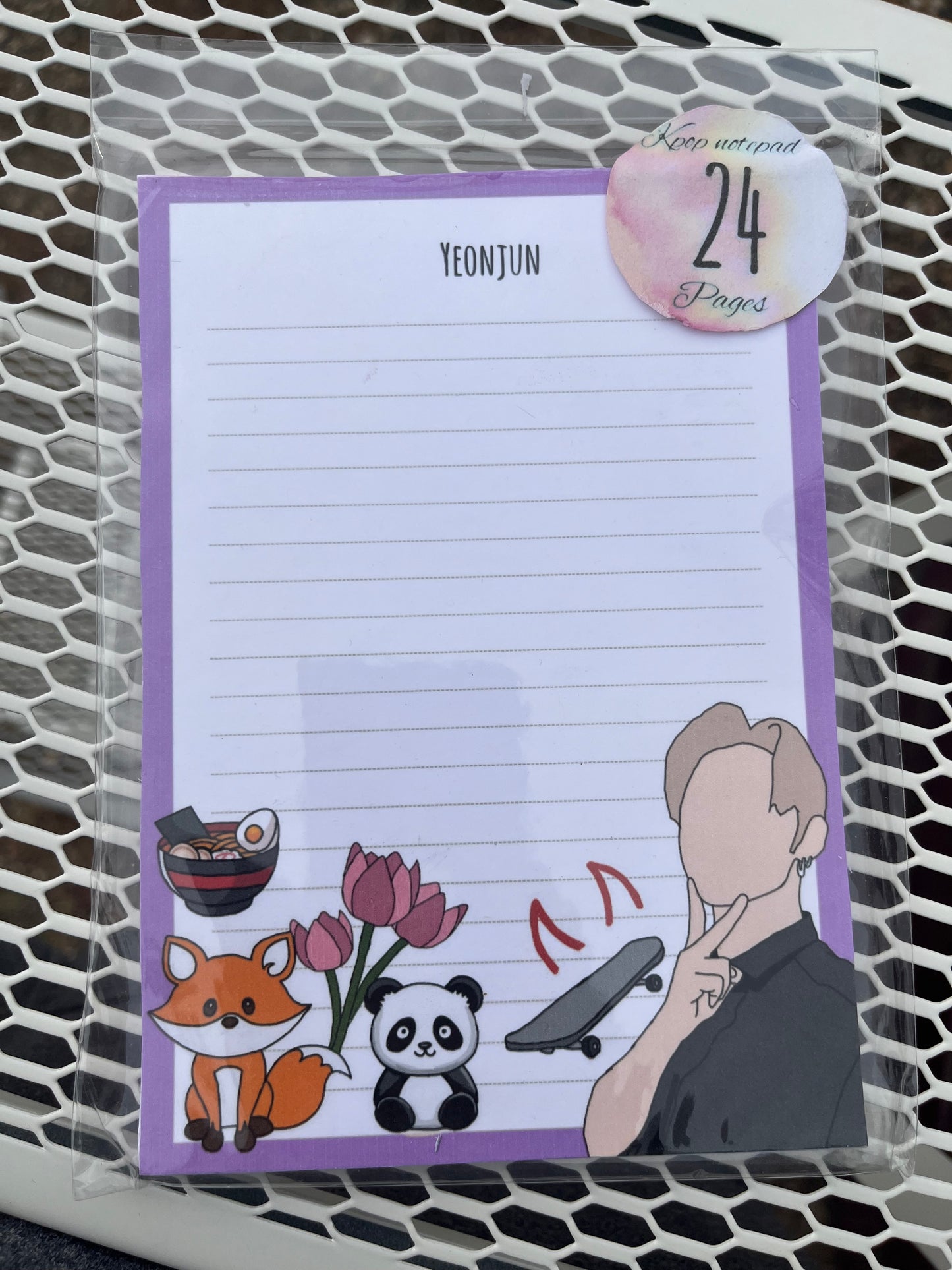 KPOP Yeonjun TXT Notepad