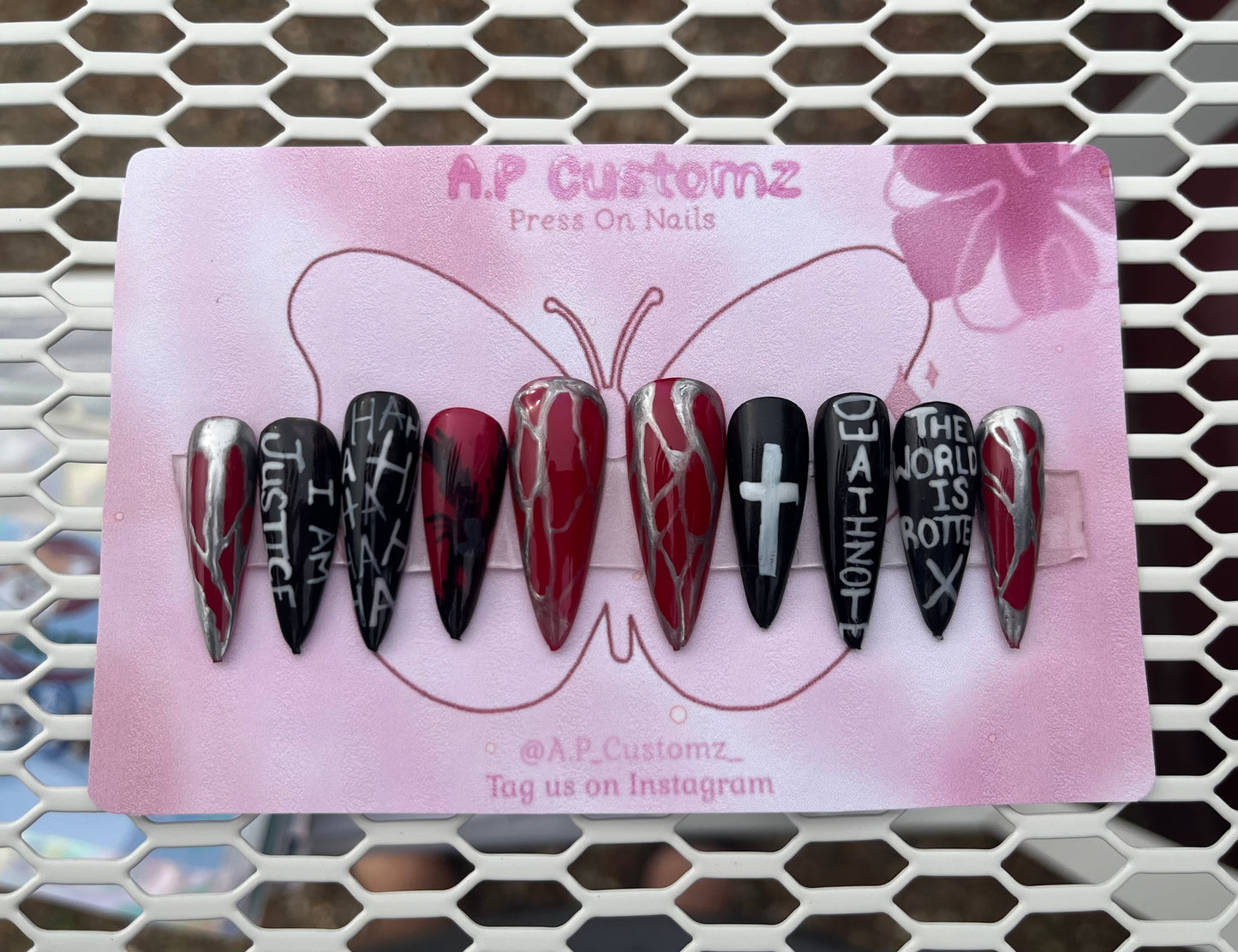 Death Note Press On Nails