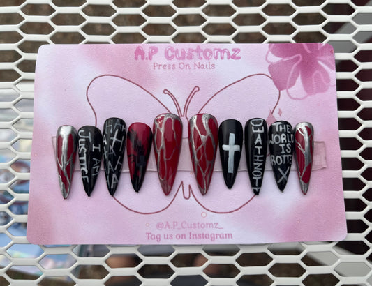 Death Note Press On Nails