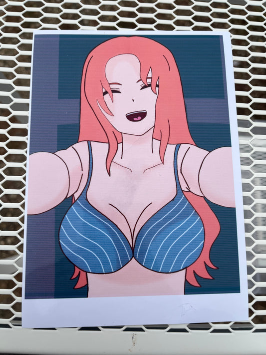 One Piece Nami Art Print