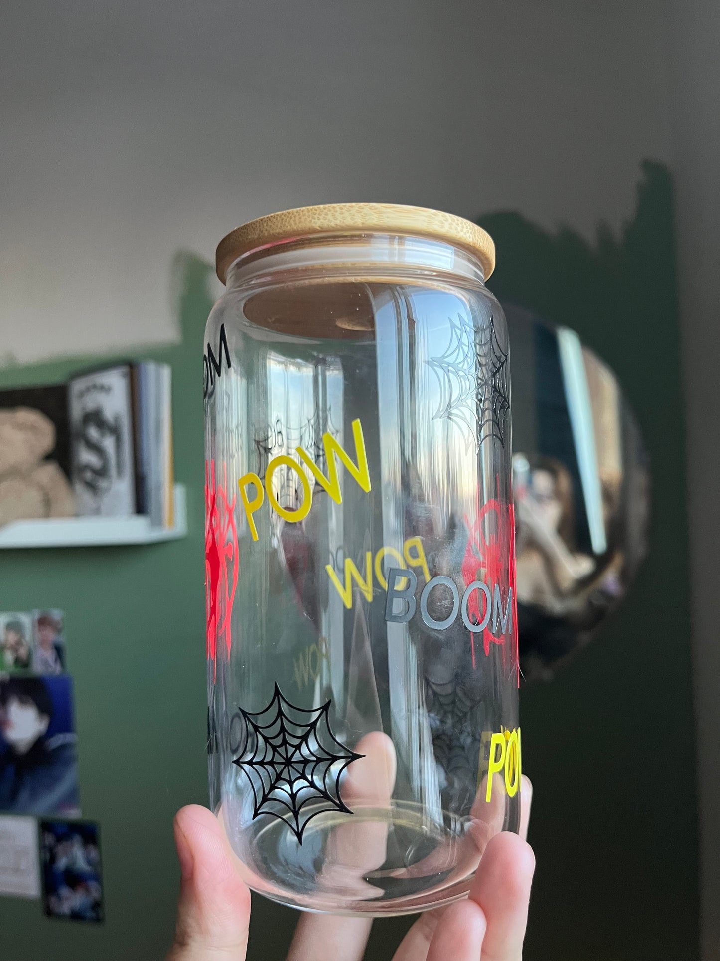 Spider-Man Vinyl Glass Cup