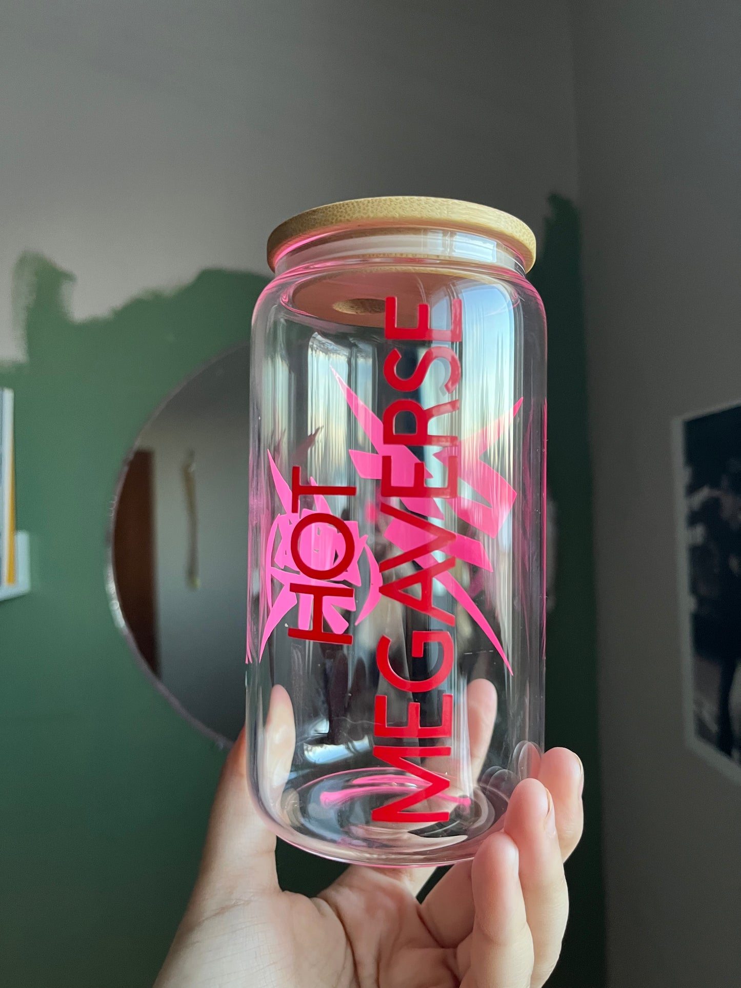 Stray Kids MegaVerse KPOP Vinyl Glass Cup