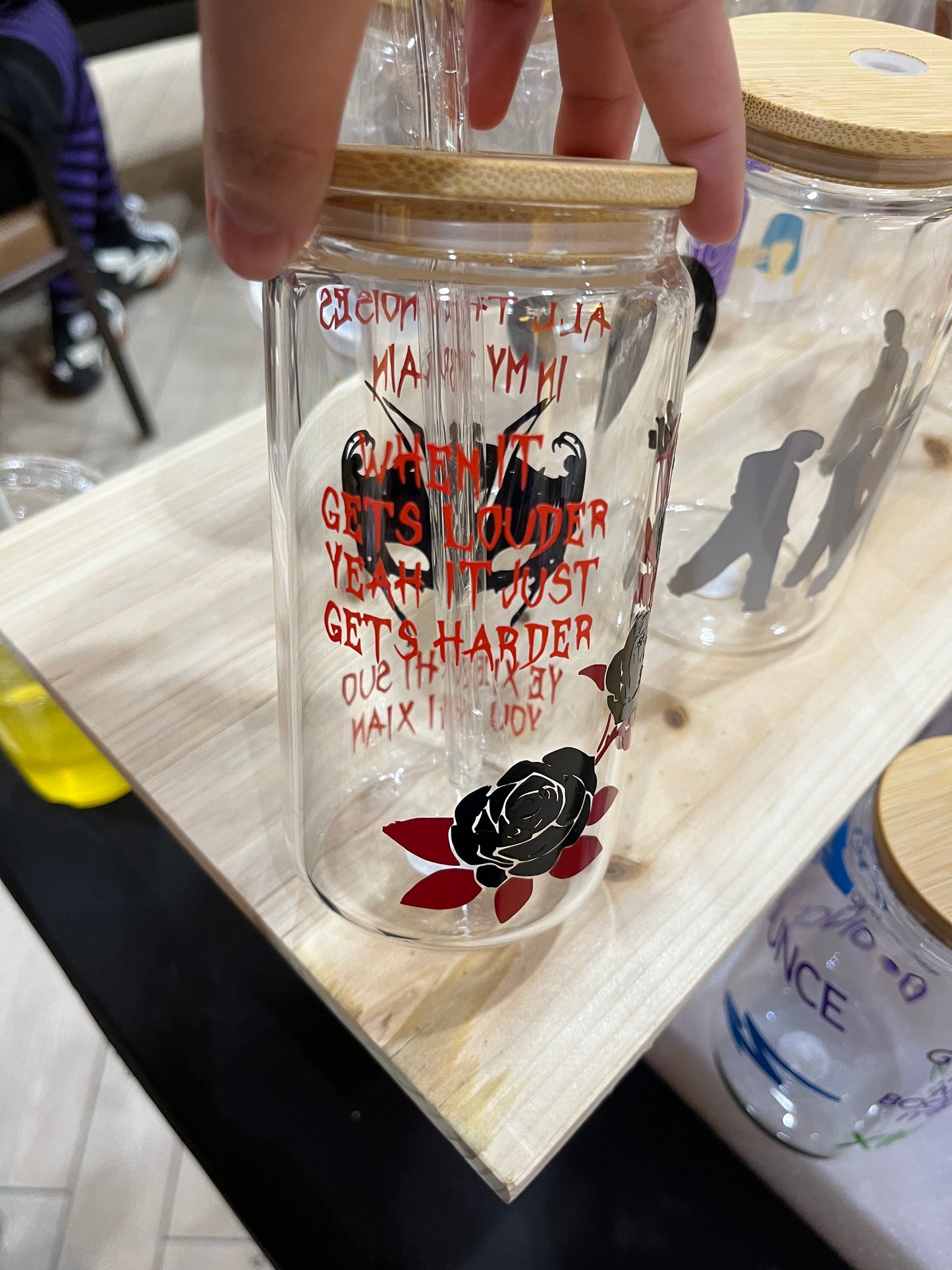 WayV Phantom C-POP Vinyl Glass Cup