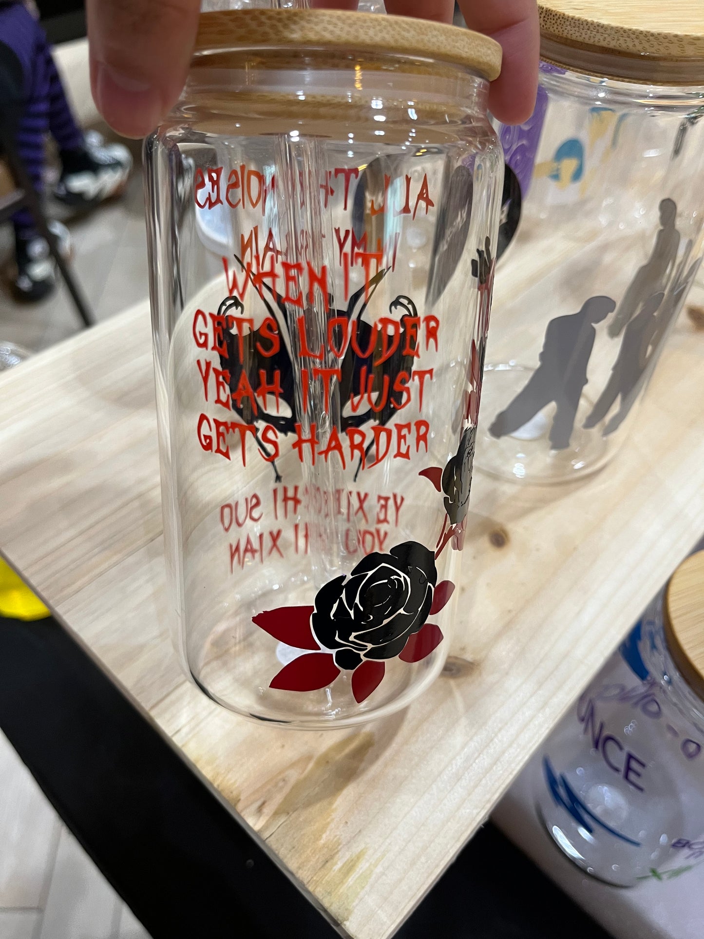 WayV Phantom C-POP Vinyl Glass Cup