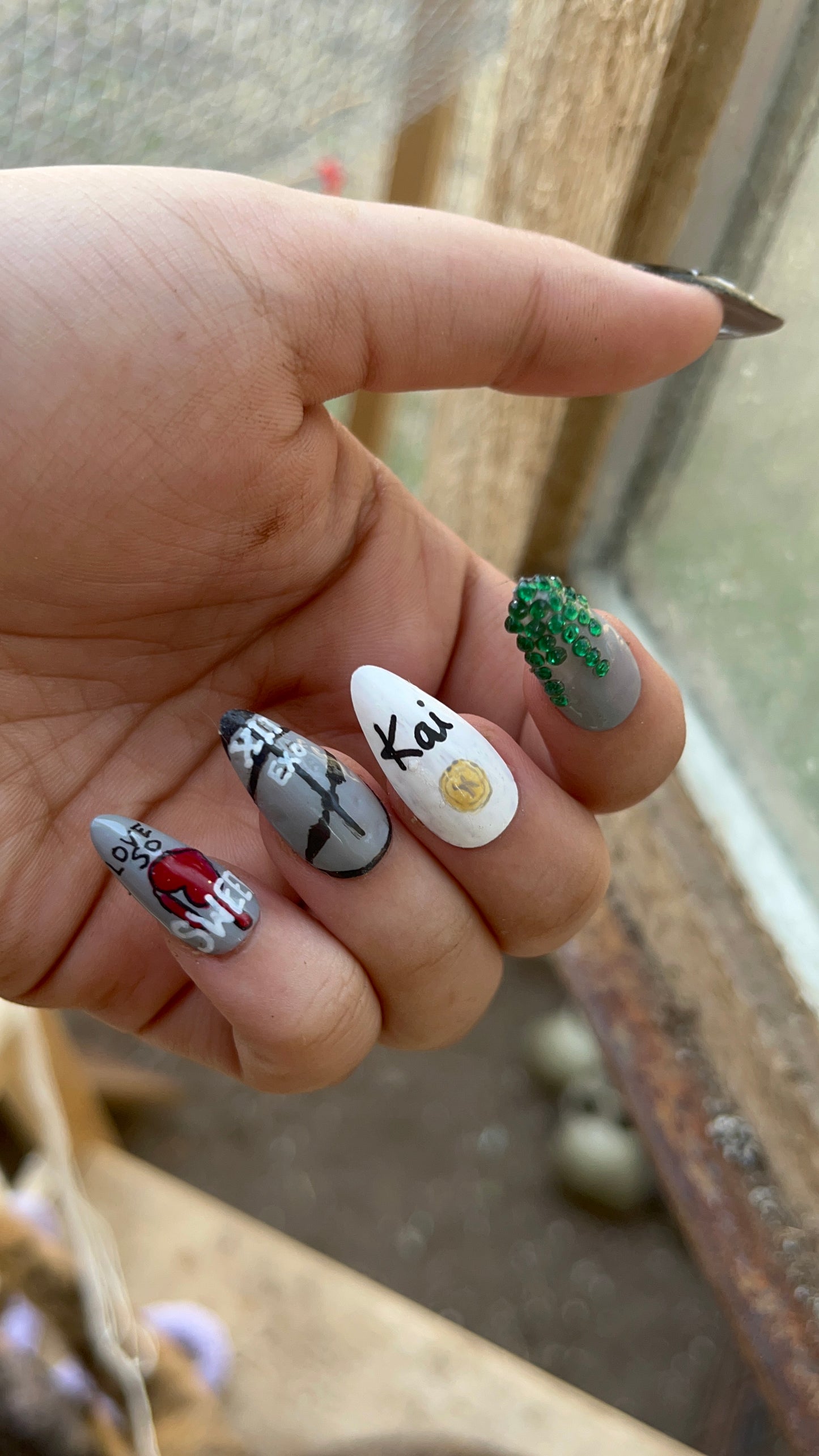 KPOP Exo "Cream Soda" Press On Nails