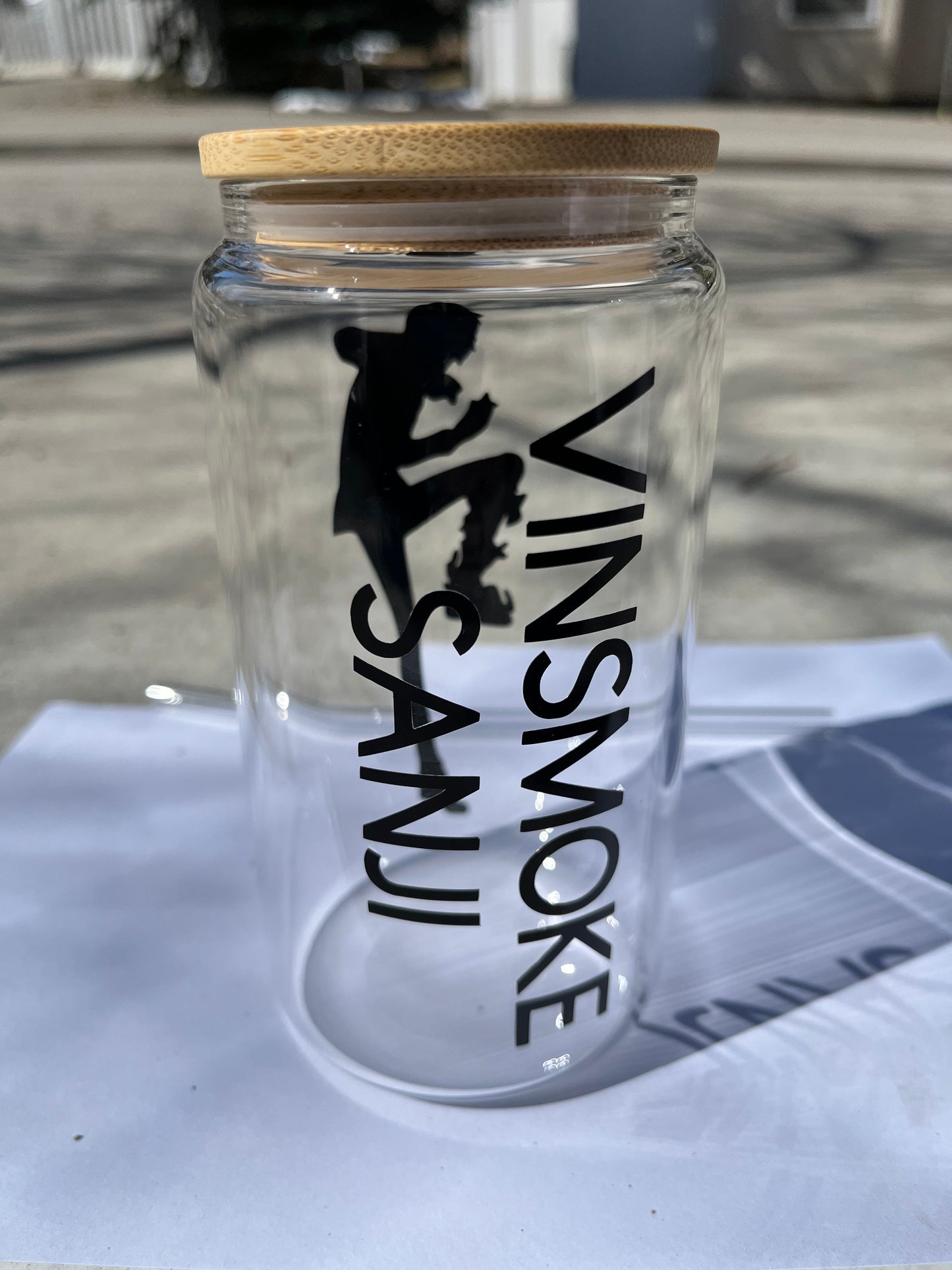 One Piece "Sanji" Glass Cup