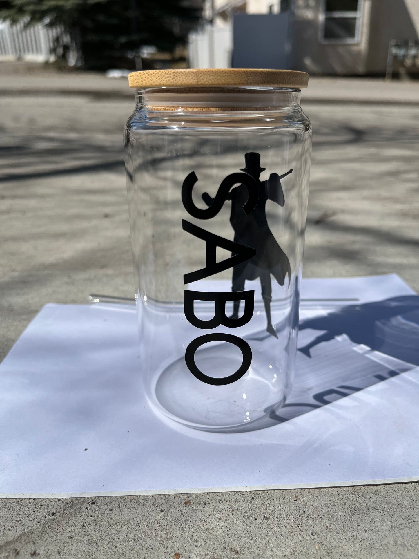 One Piece "Sabo" Glass Cup