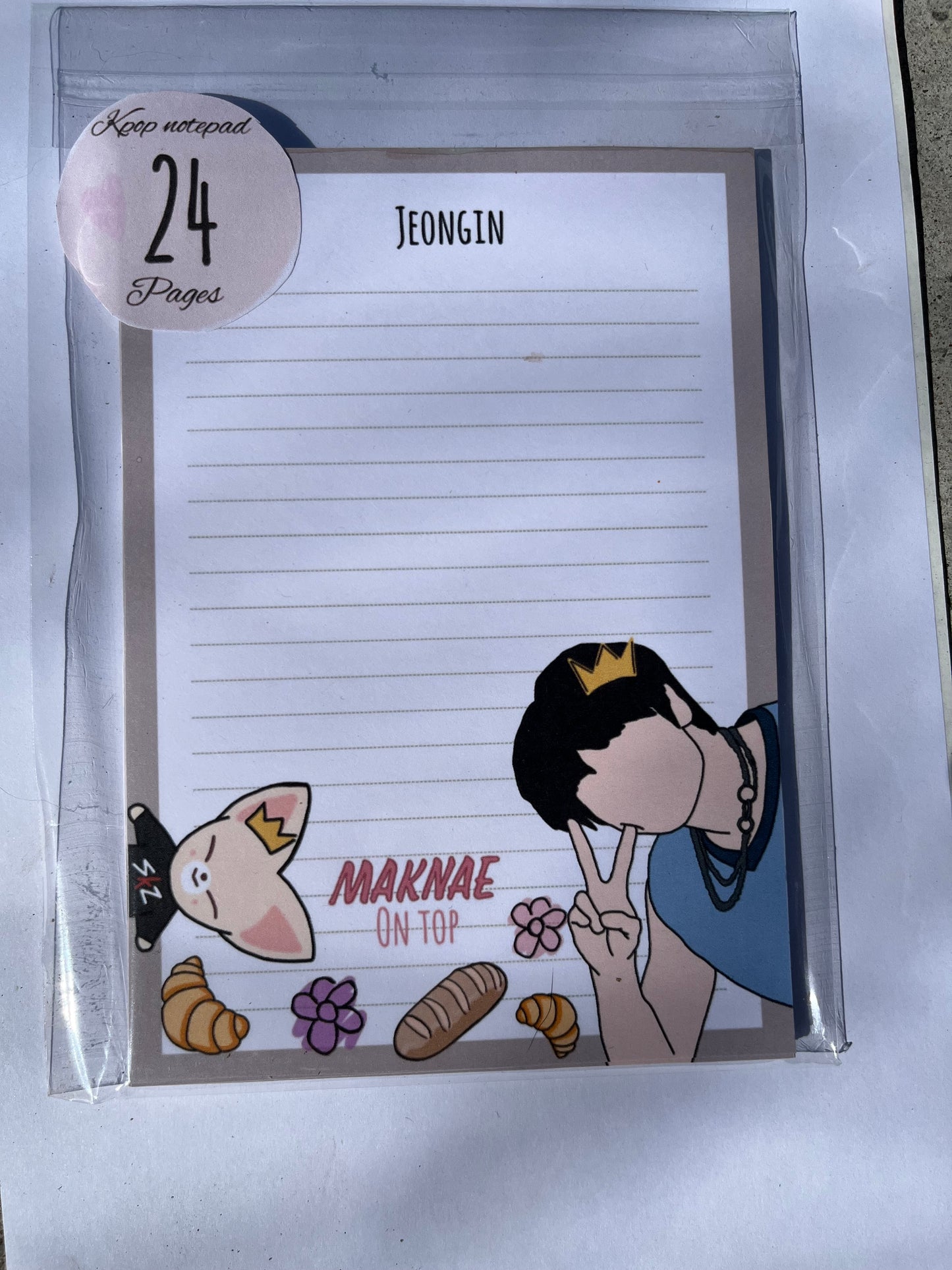 KPOP I.N Stray Kids Notepad