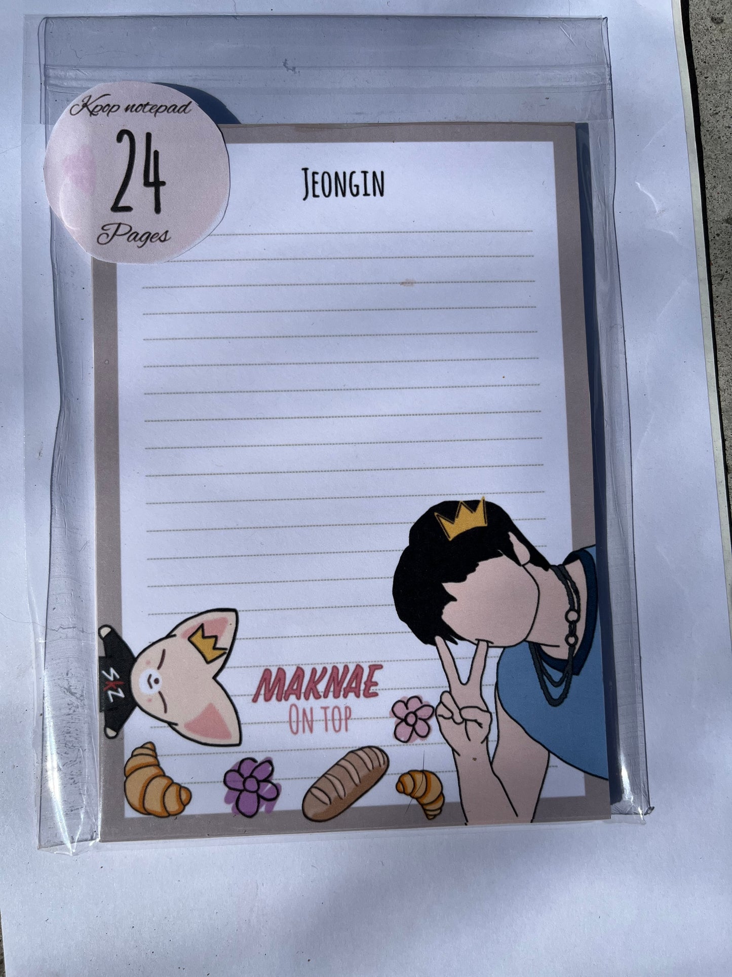 KPOP I.N Stray Kids Notepad