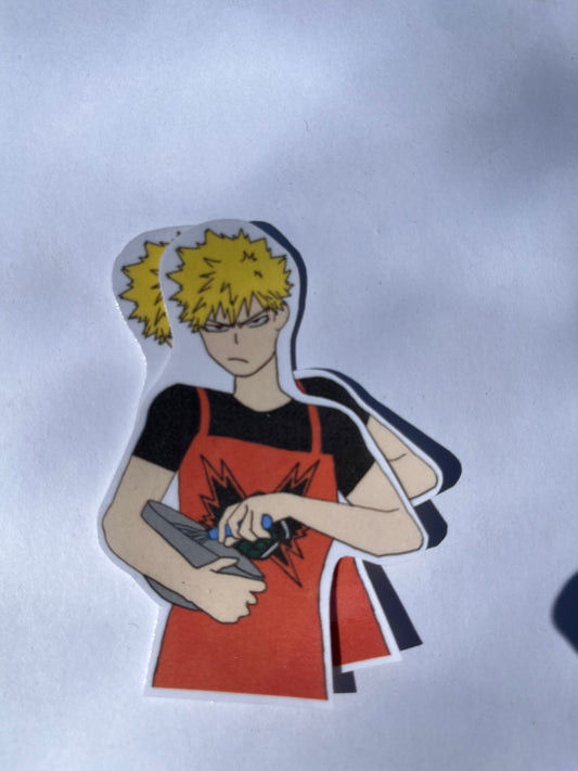 Bakugo From My Hero Academia Sticker