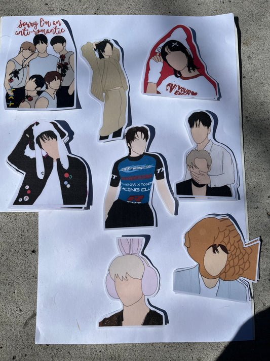 TXT KPOP Sticker Pack