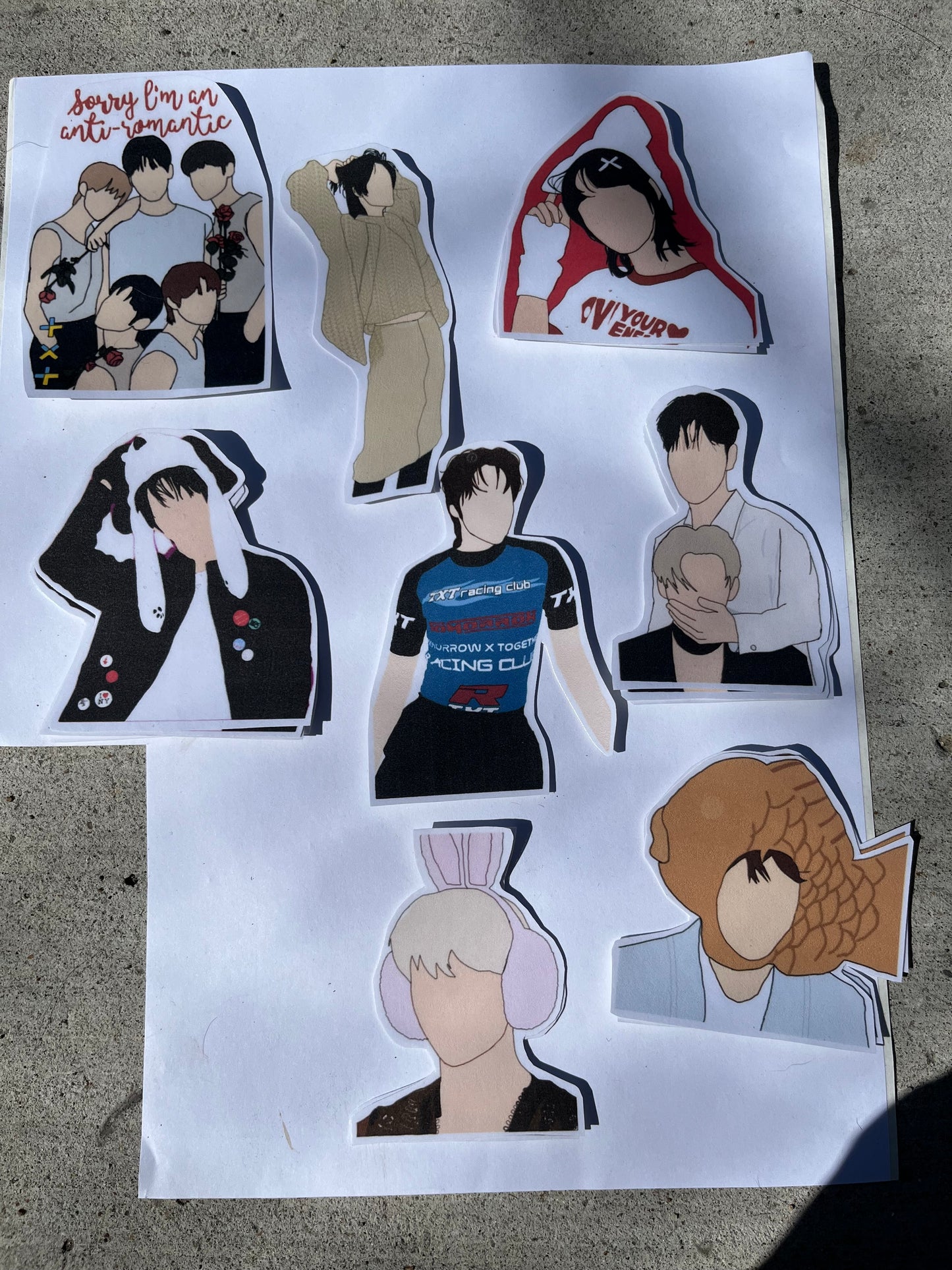 TXT KPOP Sticker Pack