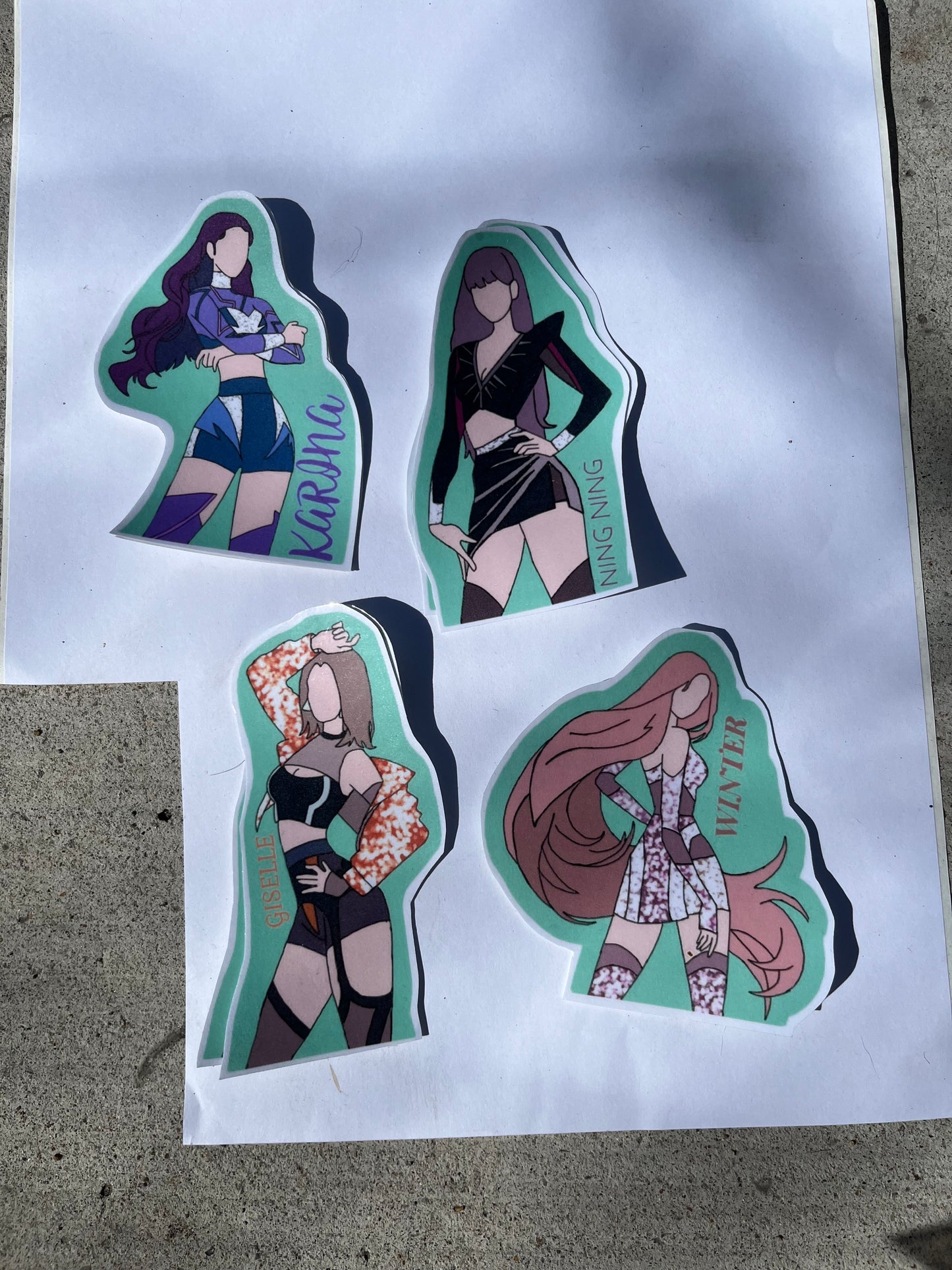 Aespa KPOP Sticker Pack