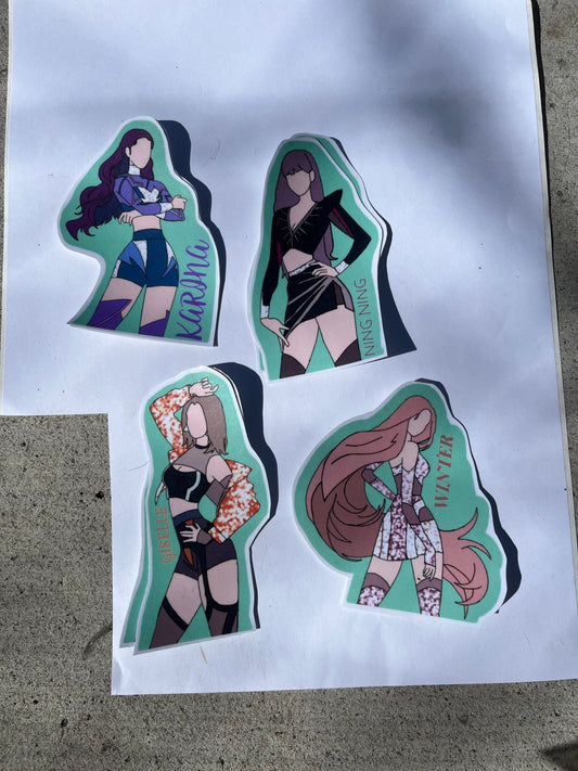 Aespa KPOP Sticker Pack