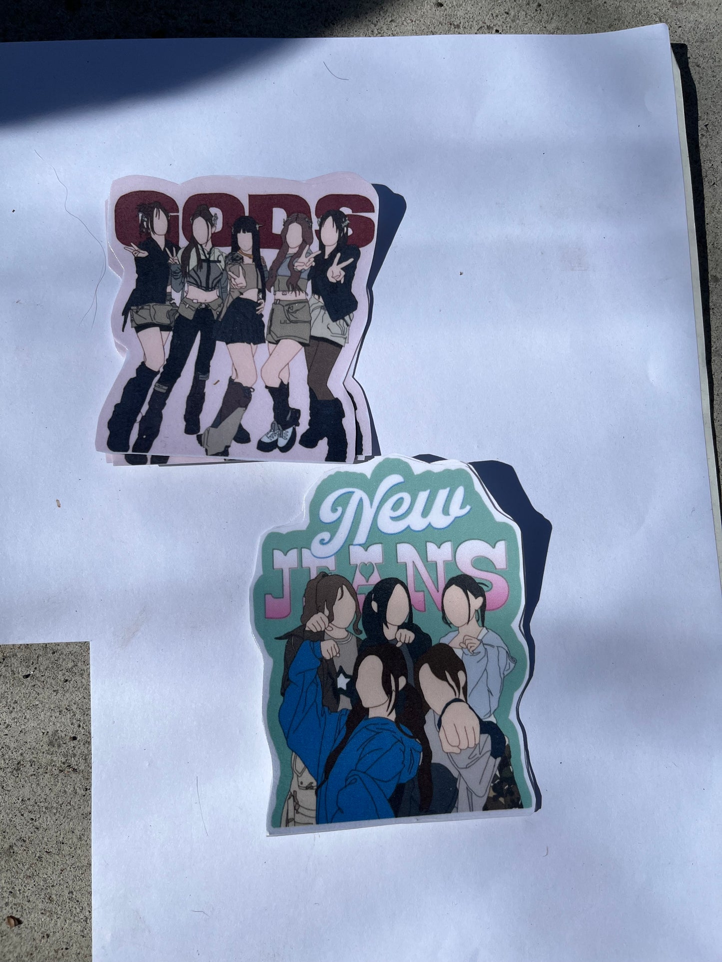 New Jeans KPOP Sticker pack
