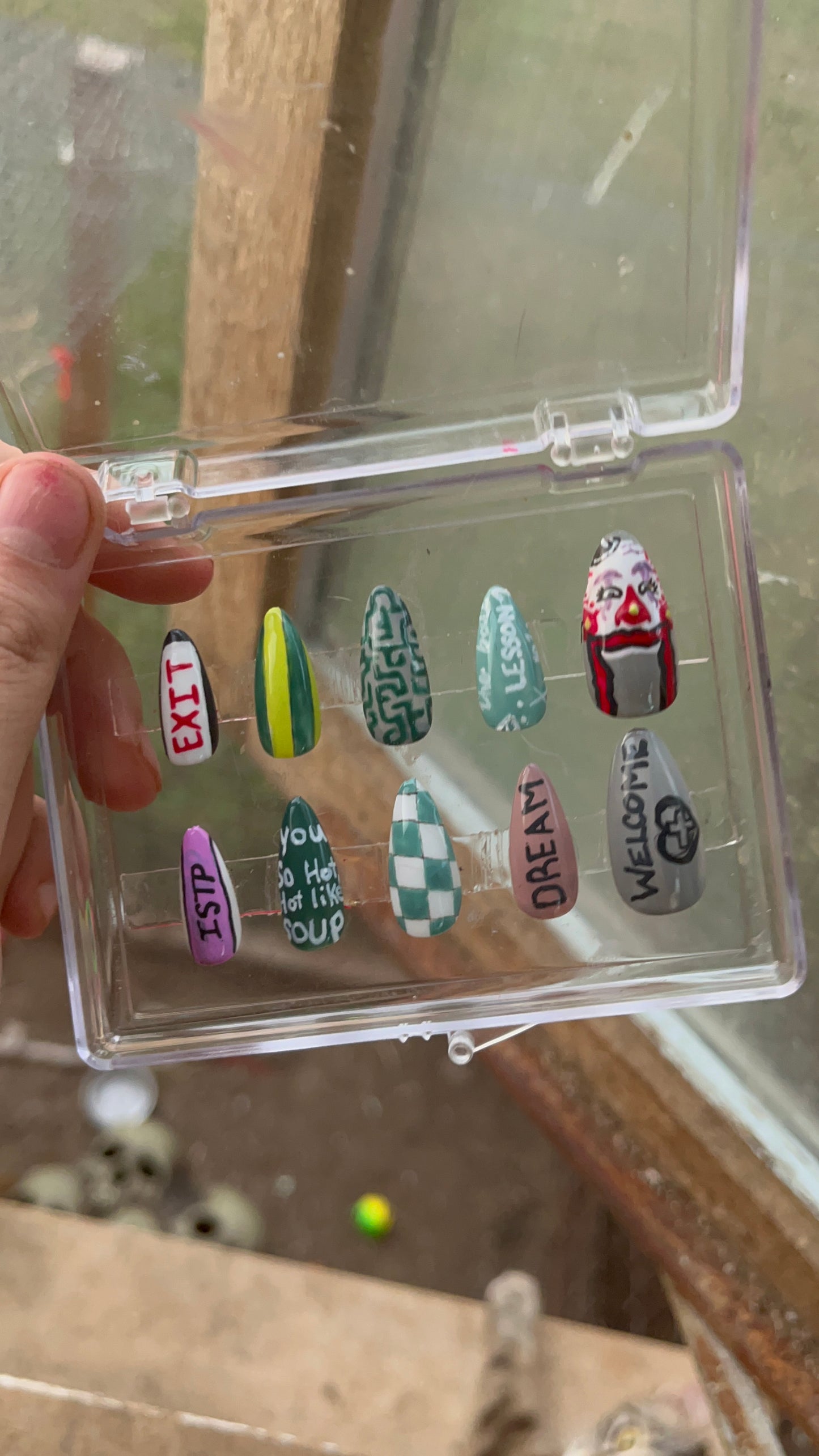 KPOP NCT Dream "ISTJ" Press On Nails