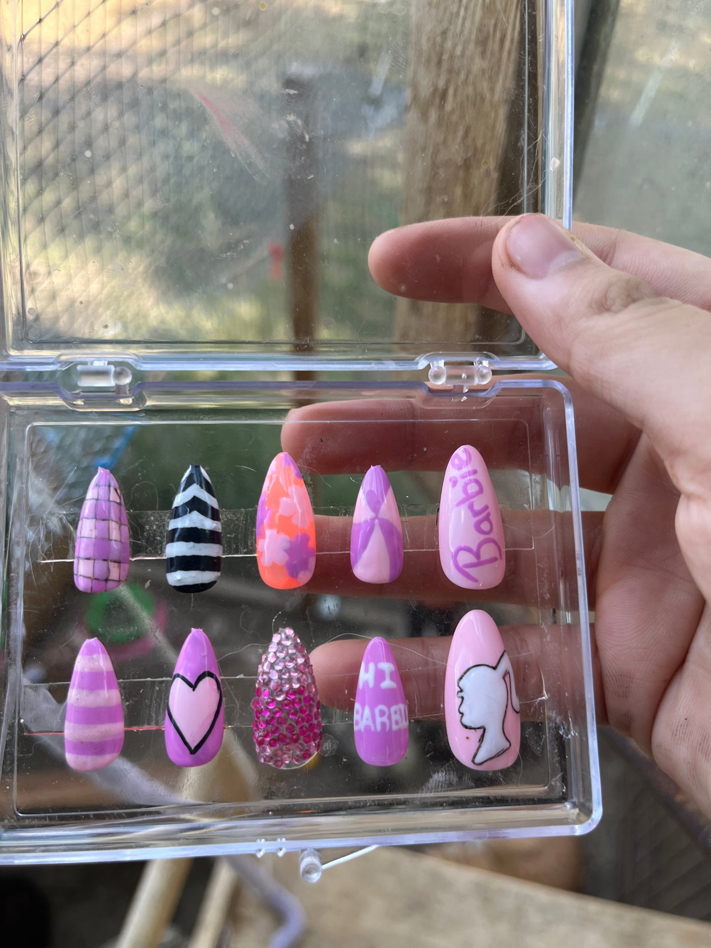 Barbie Press On Nails