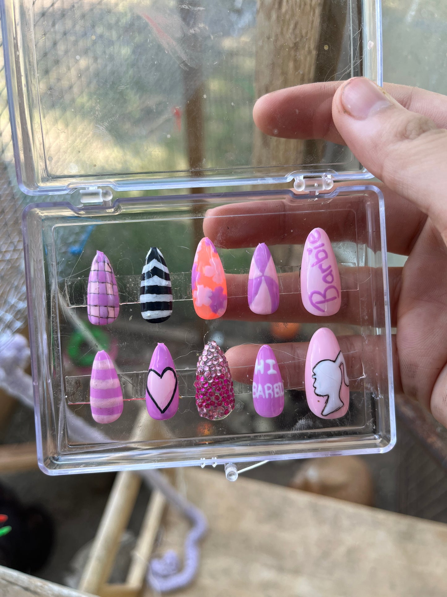 Barbie Press On Nails