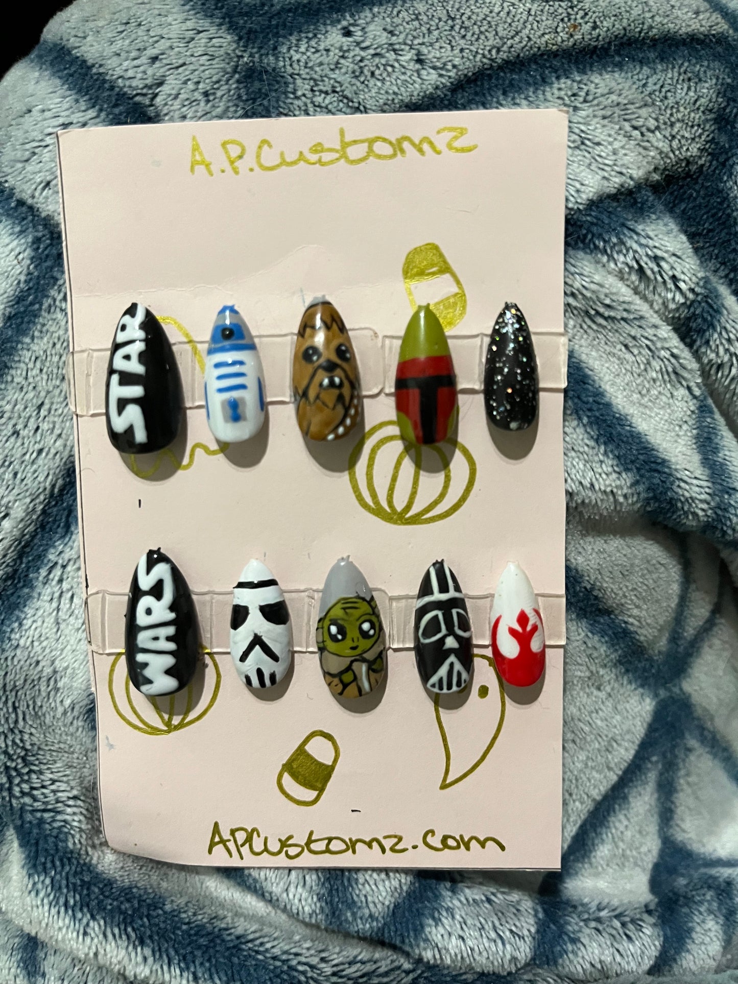 Star Wars Press On Nails
