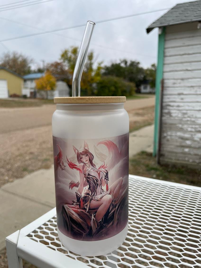 Ahri From League Of Legends Printed Cup