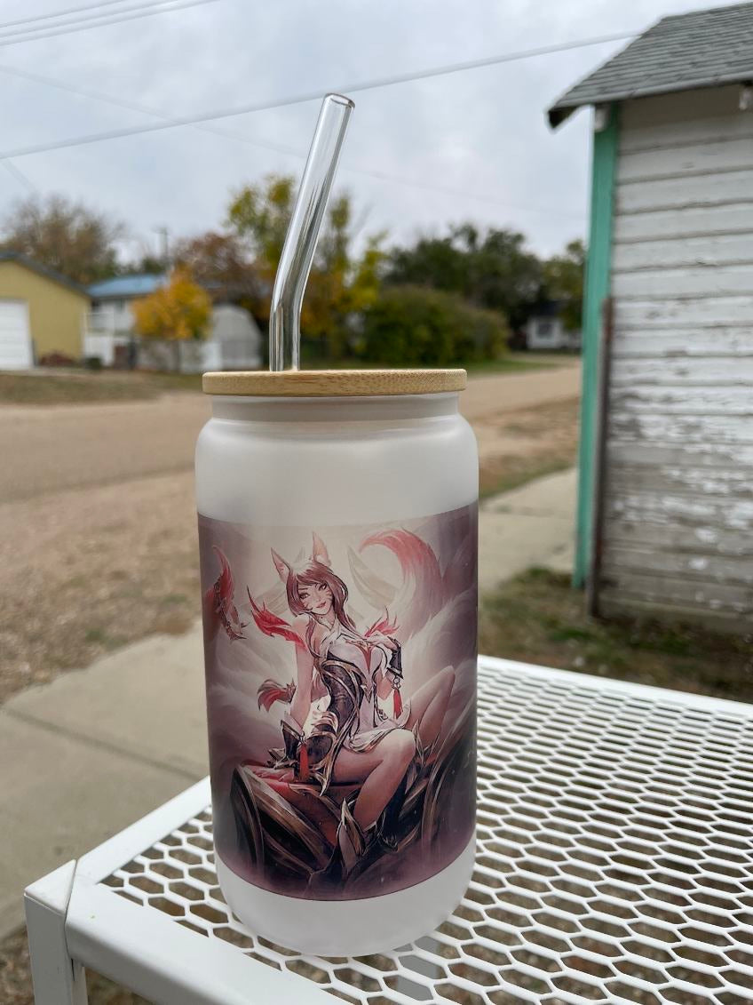 Ahri From League Of Legends Printed Cup