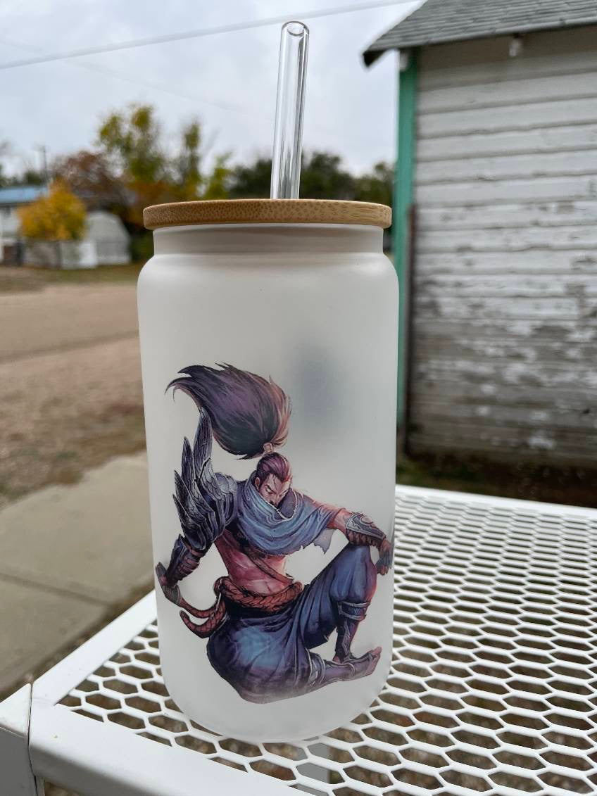 Yasuo From League Of Legends Printed Cup