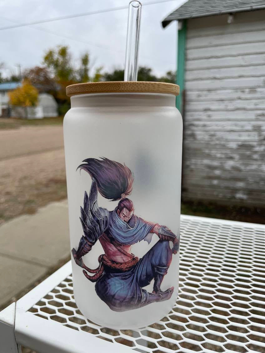 Yasuo From League Of Legends Printed Cup