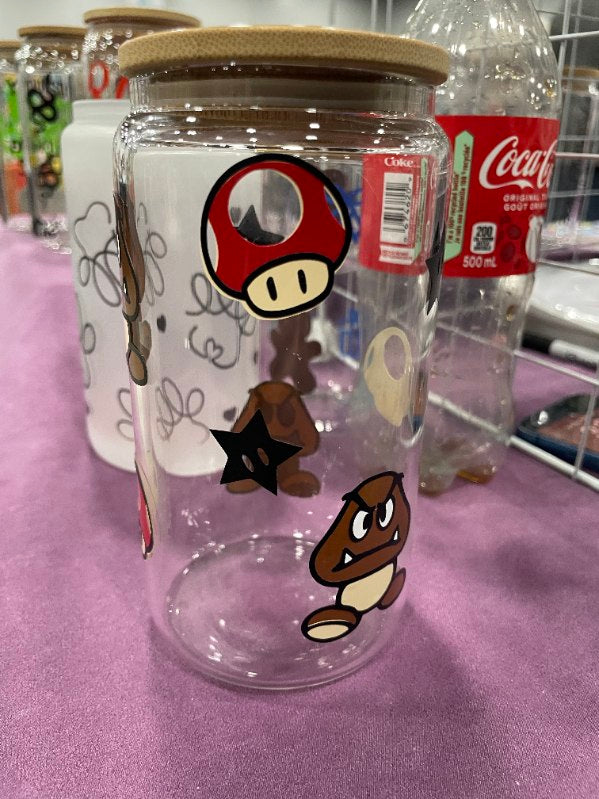 Mario Kart Glass Cup